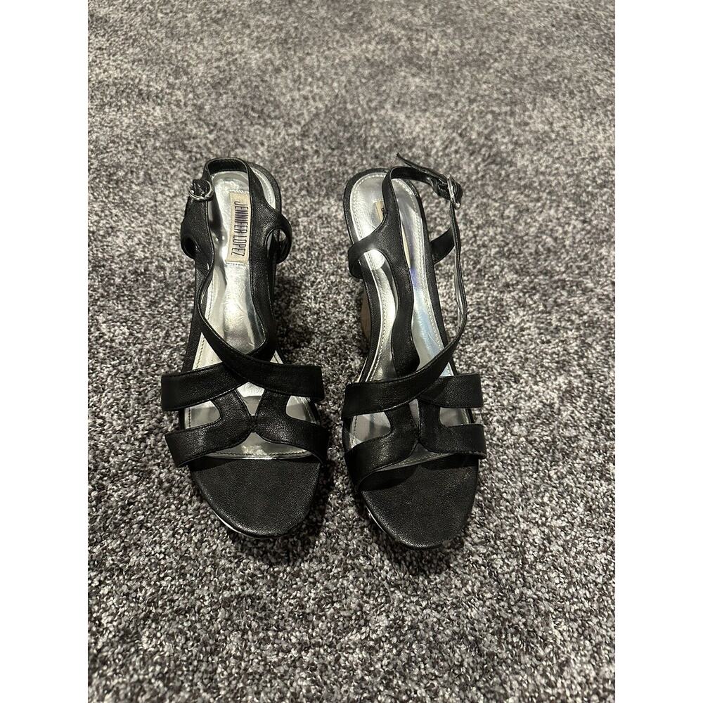 Jennifer Lopez Strappy Wedges